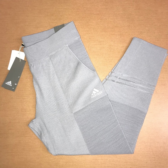 adidas Pants - Adidas Icon Knit Pants Women's Sz L NWT
